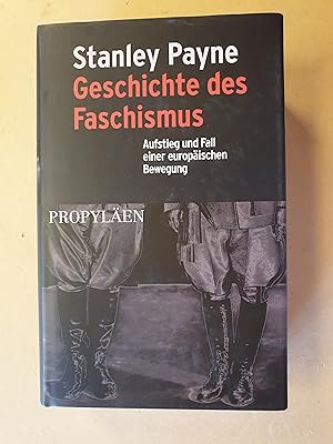 Bild des Verkufers fr Geschichte des Faschismus Aufstieg und Fall einer europischen Bewegung zum Verkauf von avelibro OHG