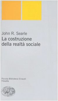 Immagine del venditore per La costruzione della realt sociale venduto da Messinissa libri