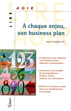 A chaque enjeu, son Business Plan