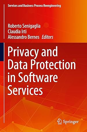 Immagine del venditore per Privacy and Data Protection in Software Services venduto da moluna