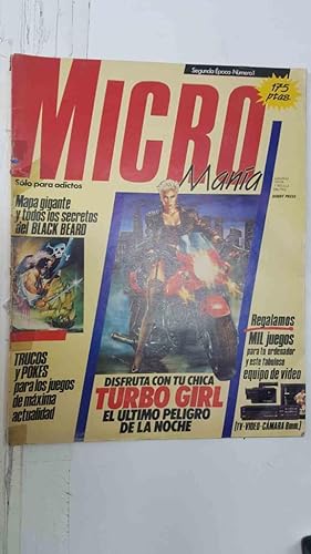Immagine del venditore per Revista Micromania Segunda Epoca num 01, Ao IV junio 1988 - Target Renegade, Informe sobre Arkanoid y sus secuelas venduto da El Boletin