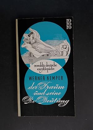 Imagen del vendedor de Der Traum und seine Be=Deutung a la venta por Antiquariat Str�ter