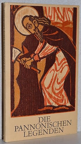 Immagine del venditore per Die Pannonischen Legenden. Das Leben der Slawenapostel Kyrill und Method. Aus dem Altslawischen �bertragen u. hrsg. v. N. Randow. 1. Aufl. M. 12 Farbholzschn. von Maria Hiszpanska-Neumann. venduto da Antiquariat Reinsch