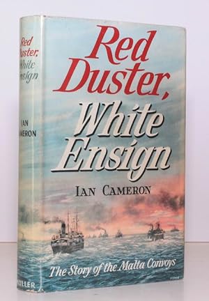 Seller image for Red Duster, White Ensign. The Story of the Malta Convoys. [Foreword by Captain S.W. Roskill.] NEAR FINE COPY IN UNCLIPPED DUSTWRAPPER for sale by Island Books