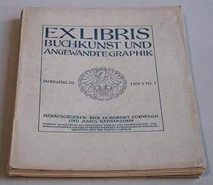 Exlibris, Buchkunst und angewandte Graphik - Jg. 26, Heft 1