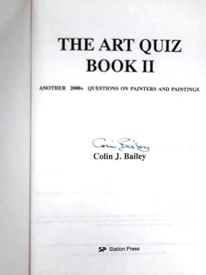Bild des Verkufers fr The Art Quiz Book II zum Verkauf von World of Rare Books