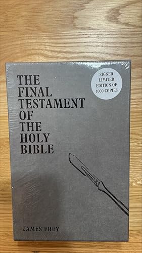 Image du vendeur pour The Final Testament of the Holy Bible. UK signed, limited edition mis en vente par Signed and Delivered Books