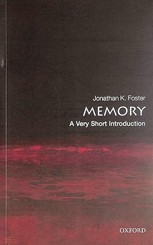 Imagen del vendedor de Memory: A Very Short Introduction (Very Short Introductions) a la venta por M Godding Books Ltd