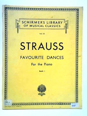 Bild des Verkufers fr Favourite Dances for the Piano - Book 1 - Library Volume. 131 zum Verkauf von World of Rare Books