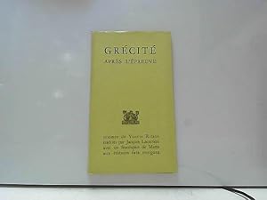 Seller image for Grcit aprs l'preuve for sale by JLG_livres anciens et modernes