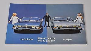 Peugeot 504 Cabriolet - Coupé, catalogue, sales, brochure, prospekt
