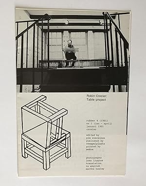 Seller image for Rubber Volume 4, no. 1, Table-project for sale by William Allen Word & Image