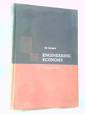 Bild des Verkufers fr Engineering Economy zum Verkauf von World of Rare Books