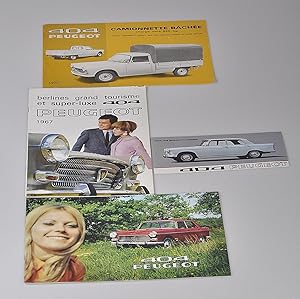 Peugeot 404 , Berlines Grand Tourisme et Super-Luxe, Familiale et Camionnette Bâchée, catalogue, ...