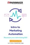 Imagen del vendedor de Intro to Marketing Automation: Maximize Your Advertising Roi a la venta por Agapea Libros