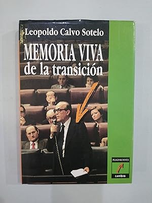 Imagen del vendedor de Memoria viva de la transicion a la venta por Saturnlia Llibreria