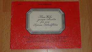 Seller image for Kleine Werke Grosser Meister 1. Sopranblockflte. for sale by Versandantiquariat Ingo Lutter
