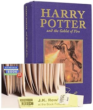 Bild des Verkufers fr Harry Potter and the Goblet of Fire zum Verkauf von Adrian Harrington Ltd, PBFA, ABA, ILAB