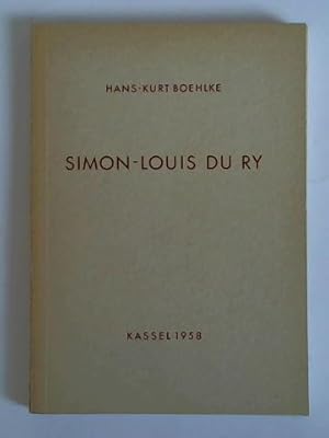 Imagen del vendedor de Simon-Louis du Ry als Stadtbaumeister Landgraf Friedrichs II. und Hessen-Kassel a la venta por Celler Versandantiquariat