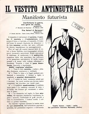 Bild des Verkufers fr Manifesti Futuristi 1909 - 1944. Proclami, interventi e documenti teorici del Manifesti Futurismo. A cura di Luciano Caruso. Vol. 1 - Vol. 4. zum Verkauf von Antiquariat Querido - Frank Hermann