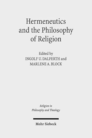 Image du vendeur pour Hermeneutics and the Philosophy of Religion : The Legacy of Paul Ricoeur: Claremont Studies in the Philosophy of Religion, Conference 2013 mis en vente par GreatBookPricesUK