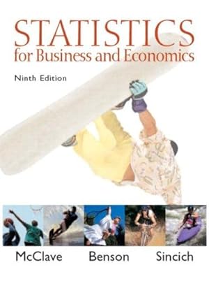 Bild des Verkufers fr Statistics for Business and Economics: United States Edition zum Verkauf von WeBuyBooks