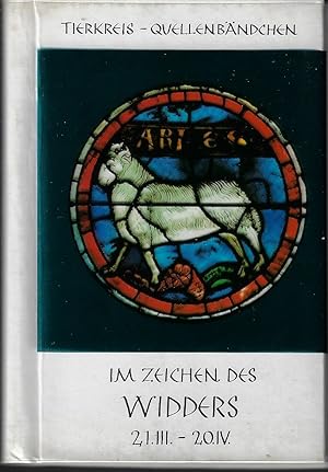 Tierkreis-Quellenbändchen - Im Zeichen des Widders 21.III. - 20. IV.