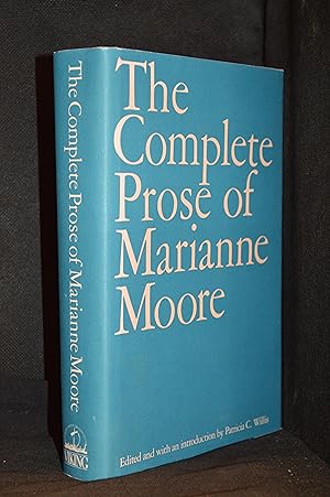 Imagen del vendedor de The Complete Prose of Marianne Moore a la venta por Burton Lysecki Books, ABAC/ILAB