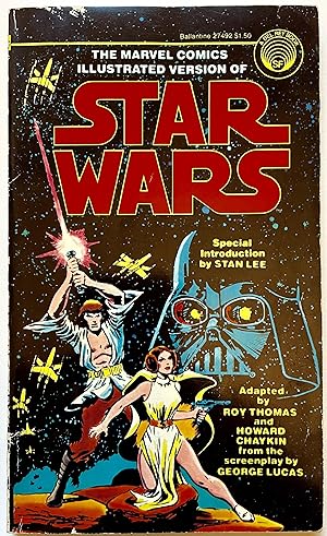 Imagen del vendedor de The Marvel Comics Illustrated Version of Star Wars a la venta por Bren-Books