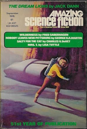 Immagine del venditore per AMAZING Science Fiction: September, Sept. 1976 venduto da Books from the Crypt