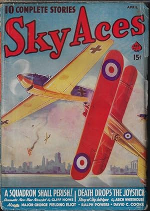 Seller image for SKY ACES: April, Apr. 1940 for sale by Books from the Crypt