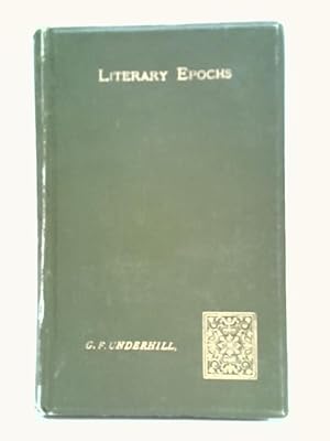 Image du vendeur pour Literary Epochs mis en vente par World of Rare Books