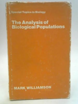 Bild des Verkufers fr The Analysis of Biological Populations zum Verkauf von World of Rare Books