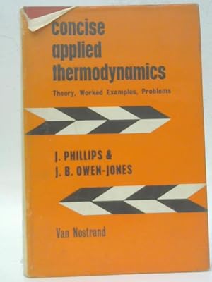 Bild des Verkufers fr Concise Applied Thermodynamics zum Verkauf von World of Rare Books