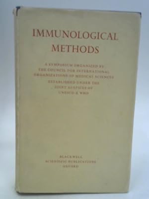 Bild des Verkufers fr Immunological Methods zum Verkauf von World of Rare Books