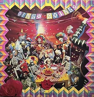 Seller image for A Record Store Window Advertisement for Oingo Boingo's 1985 Album "Dead Man's Party" for sale by 32.1  Rare Books + Ephemera, IOBA, ESA