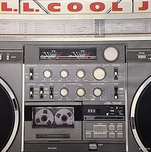 A Record Store Window Advertisement for L.L. Cool J.'s 1985's Debut Disc "Radio"