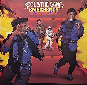 A Record Store Window Advertisement for Kool and the Gang's 1984 Album "Emergency"