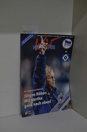 Wir Herthaner. Offizielles Stadionmagazin von Hertha BSC. Saison 1998/99 29. Mai 1999 Ausgabe 17