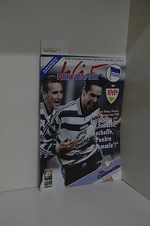 Wir Herthaner. Offizielles Stadionmagazin von Hertha BSC. Saison 1997/98 28. März 1998 Heft 14