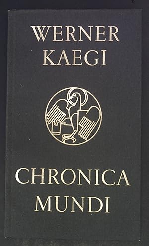 Image du vendeur pour Chronica mundi : Grundformen d. Geschichtschreibung seit d. Mittelalter. Christ heute ; Reihe 3, Bdch. 6 mis en vente par books4less (Versandantiquariat Petra Gros GmbH & Co. KG)