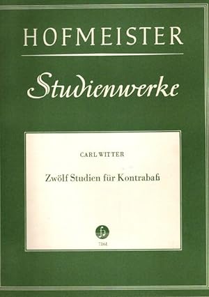 Studien für Kontrabass. Hofmeister Studienwerke / 7161;