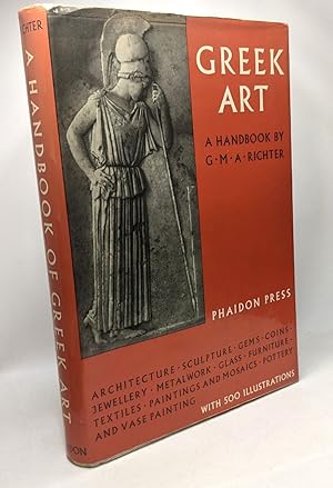 Image du vendeur pour A handbook of Greek Art - with 500 illustrations mis en vente par crealivres