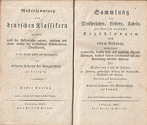 Sammlung von Denksprüchen, Liedern, Fabeln, poetischen und prosaischen Erzählungen. Nebst einem A...