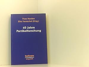 Imagen del vendedor de 40 Jahre Partikelforschung (Stauffenburg Linguistik) a la venta por Book Broker