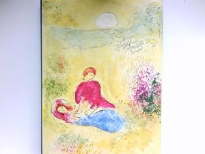 Imagen del vendedor de Daphnis und Chloe : Ill. von Marc Chagall. Longus. [bers. aus dem Altgriech. von Ludwig Wolde] a la venta por Antiquariat Buchhandel Daniel Viertel