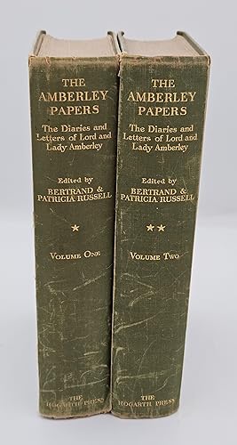 Seller image for The Amberley Papers. The Letter and Diaries of Lord and Lady Amberley (2 Volume set) for sale by Green Ink Booksellers