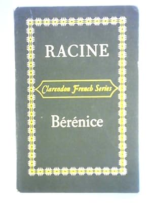 Image du vendeur pour Berenice mis en vente par World of Rare Books