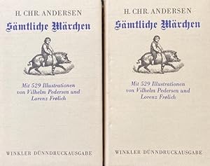 Sämtliche Märchen in zwei Bänden. Vollständige Ausgabe, aus dem Dänischen übertragen von Thyra Do...