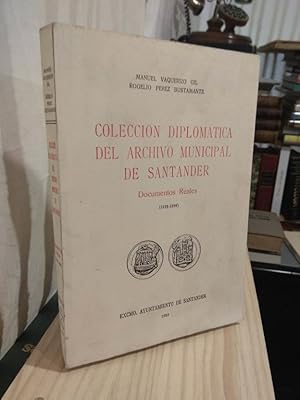 Imagen del vendedor de Coleccin diplomatica del archivo municipal de Santander. Documentos Reales (1525-1599) a la venta por Libros Antuano